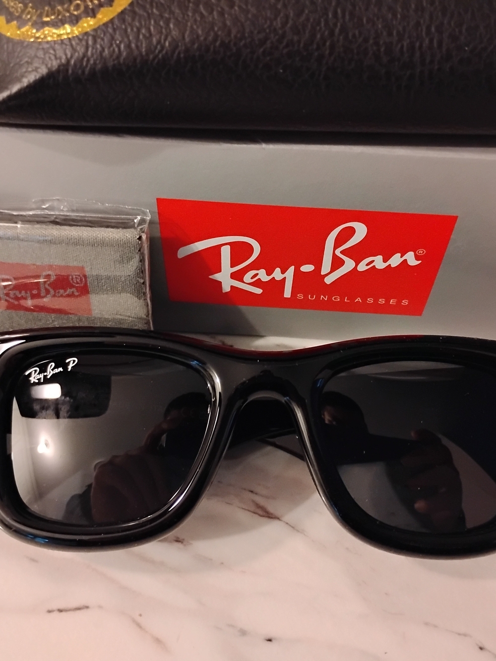 Ray-Ban Black Polarized Sunglasses